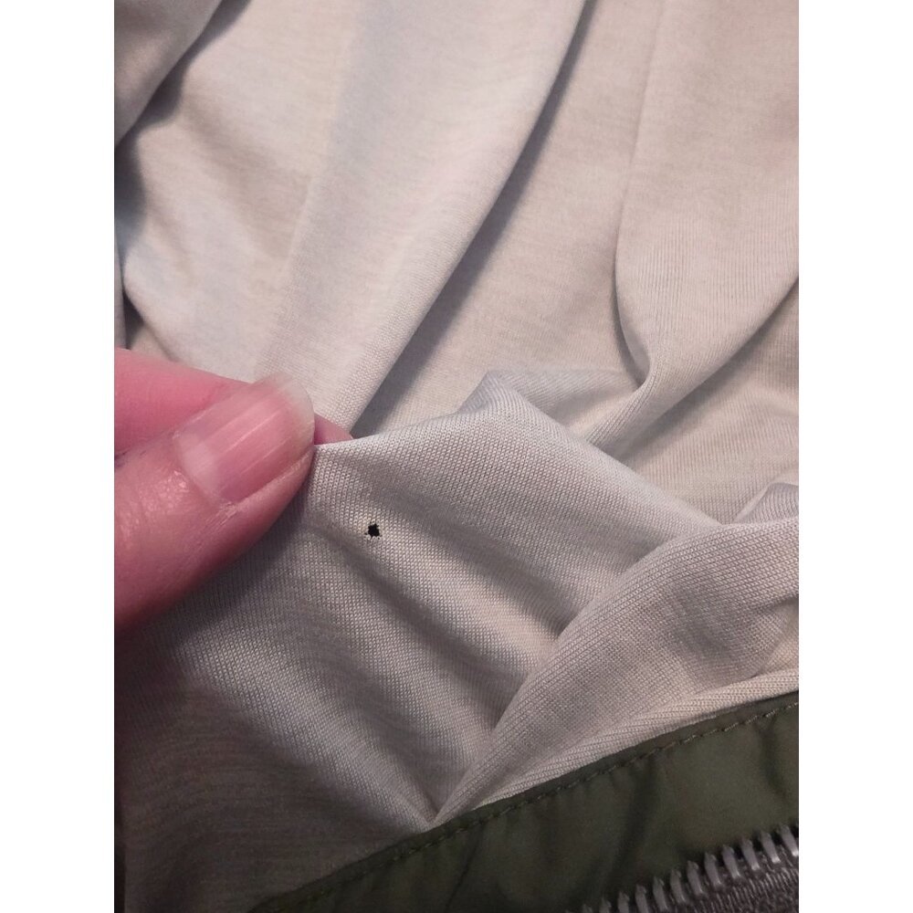 Prana Ladies Green Windbreaker Jacket XS Loose Fit Drawstring Hem - Picture 11 of 11